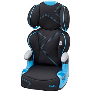 Evenflo AMP High Back Car Seat Booster Review