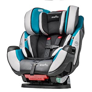Evenflo Symphony DLX All-In-One Convertible Car Seat, Modesto Review